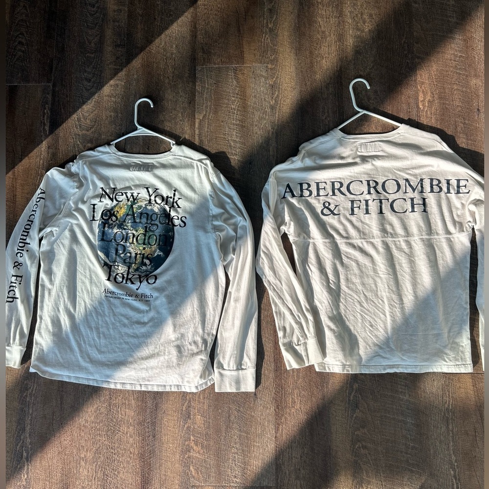 Abercrombie and fitch long sleeve shirts
